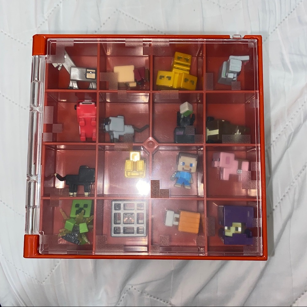 Minecraft mini collector case